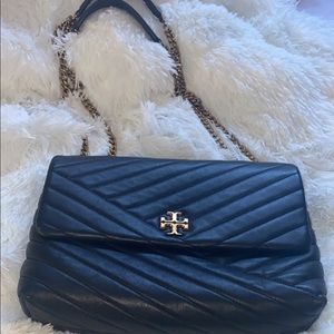 Tory Burch leather Kira Chevron Shoulder bag